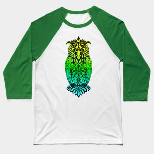 magical owl bird pattern ecopop Baseball T-Shirt